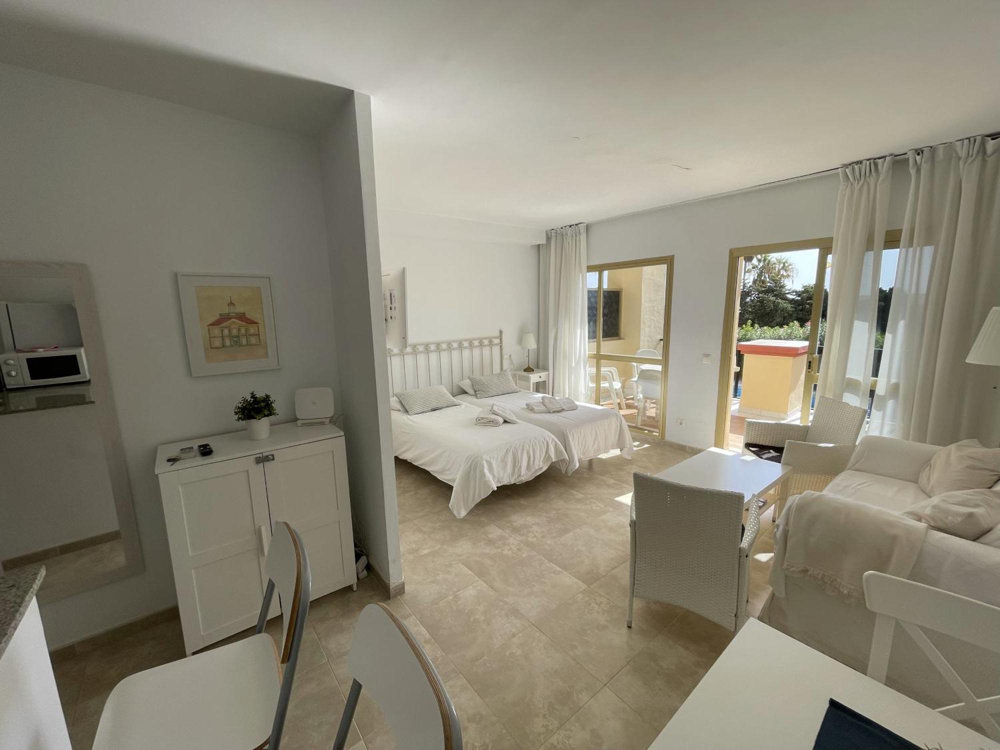 Estudio Primera Linea 50 Mtrs Playa. Fibra 600Mb Marbella Zewnętrze zdjęcie