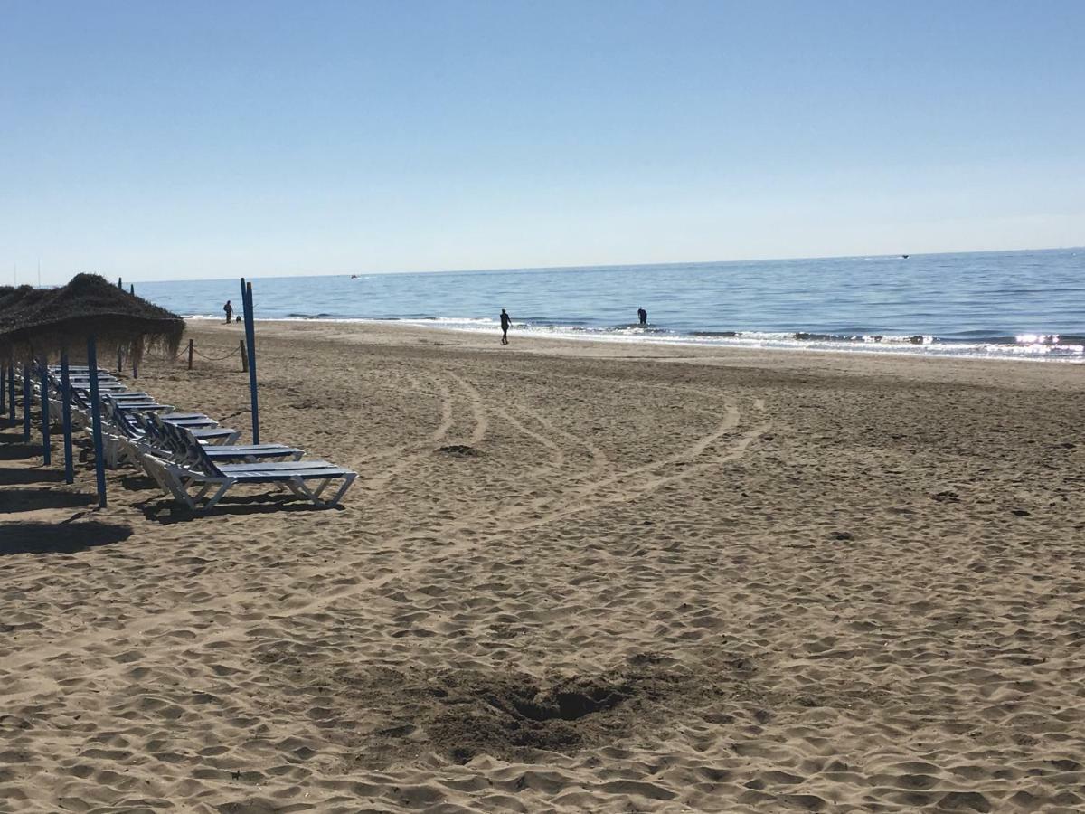 Estudio Primera Linea 50 Mtrs Playa. Fibra 600Mb Marbella Zewnętrze zdjęcie